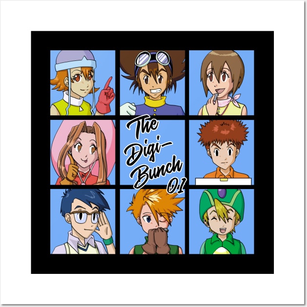 The Digi Bunch 01 Wall Art by AriesNamarie